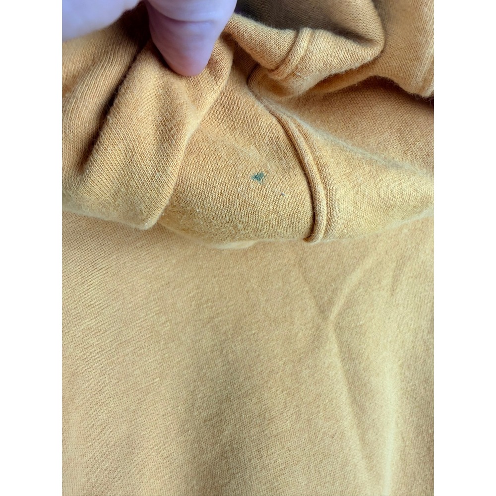 Columbia Mustard Yellow Graphic Hoodie Jeep Tough Pullover Boys M Sweatshirt - Picture 9 of 12